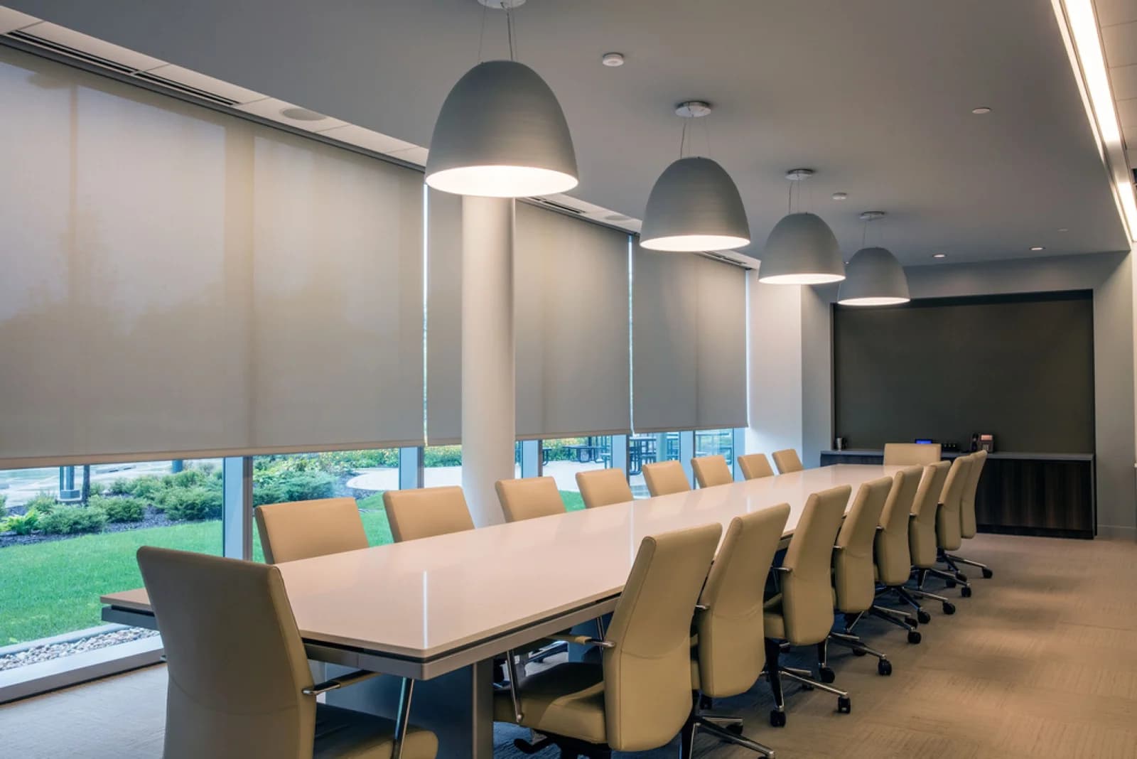 Window blinds background