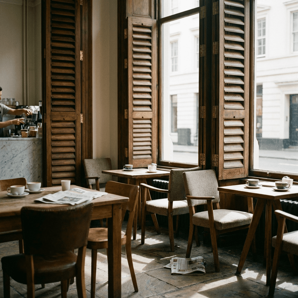 Cafe Shutters - Image 1