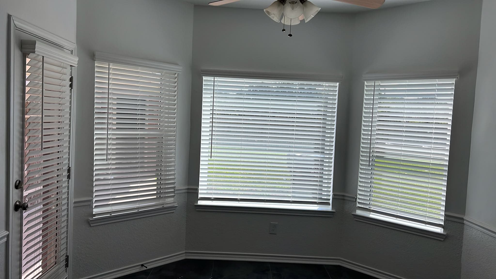 Faux Wood Blinds - After