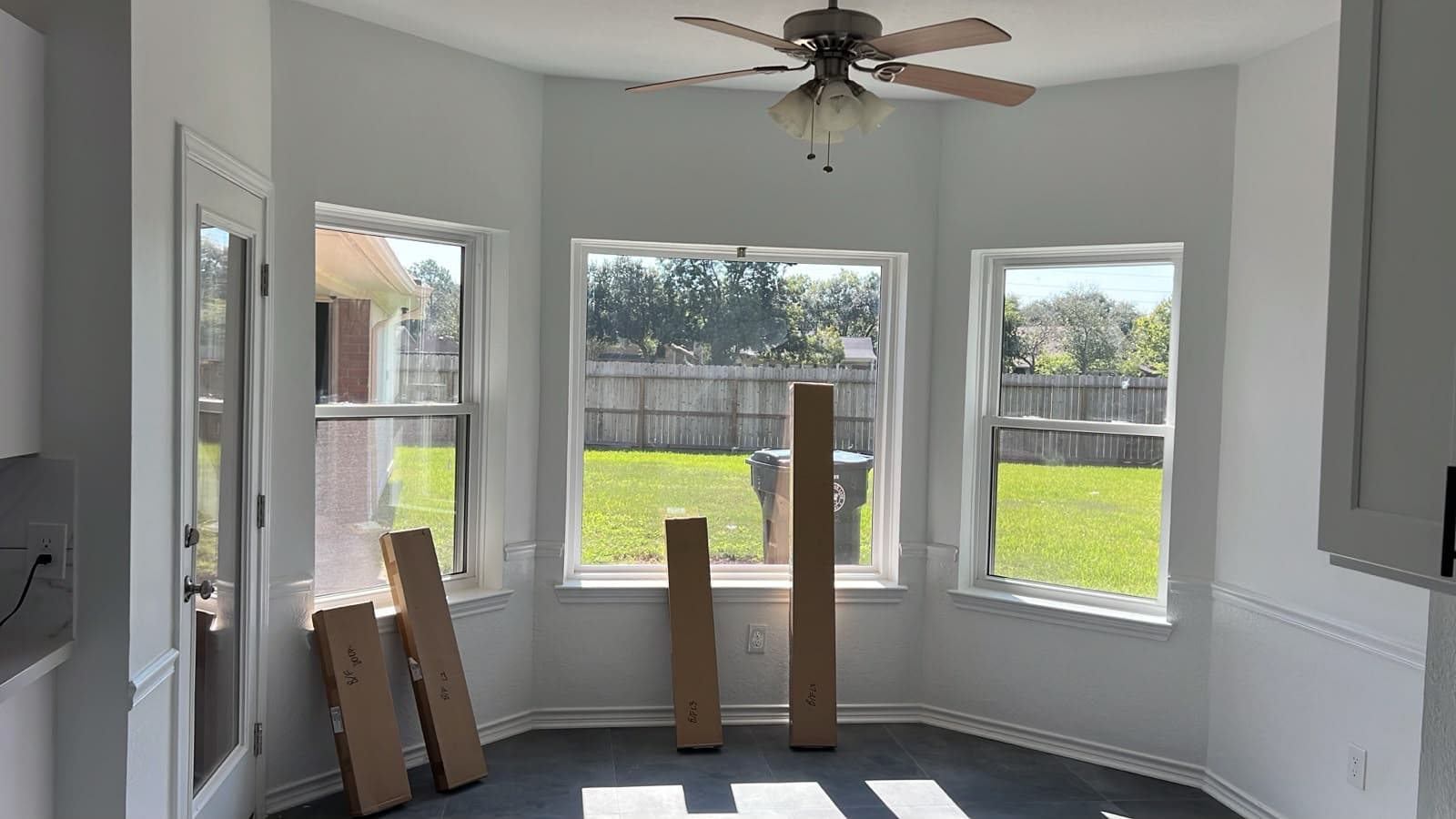 Faux Wood Blinds - Before