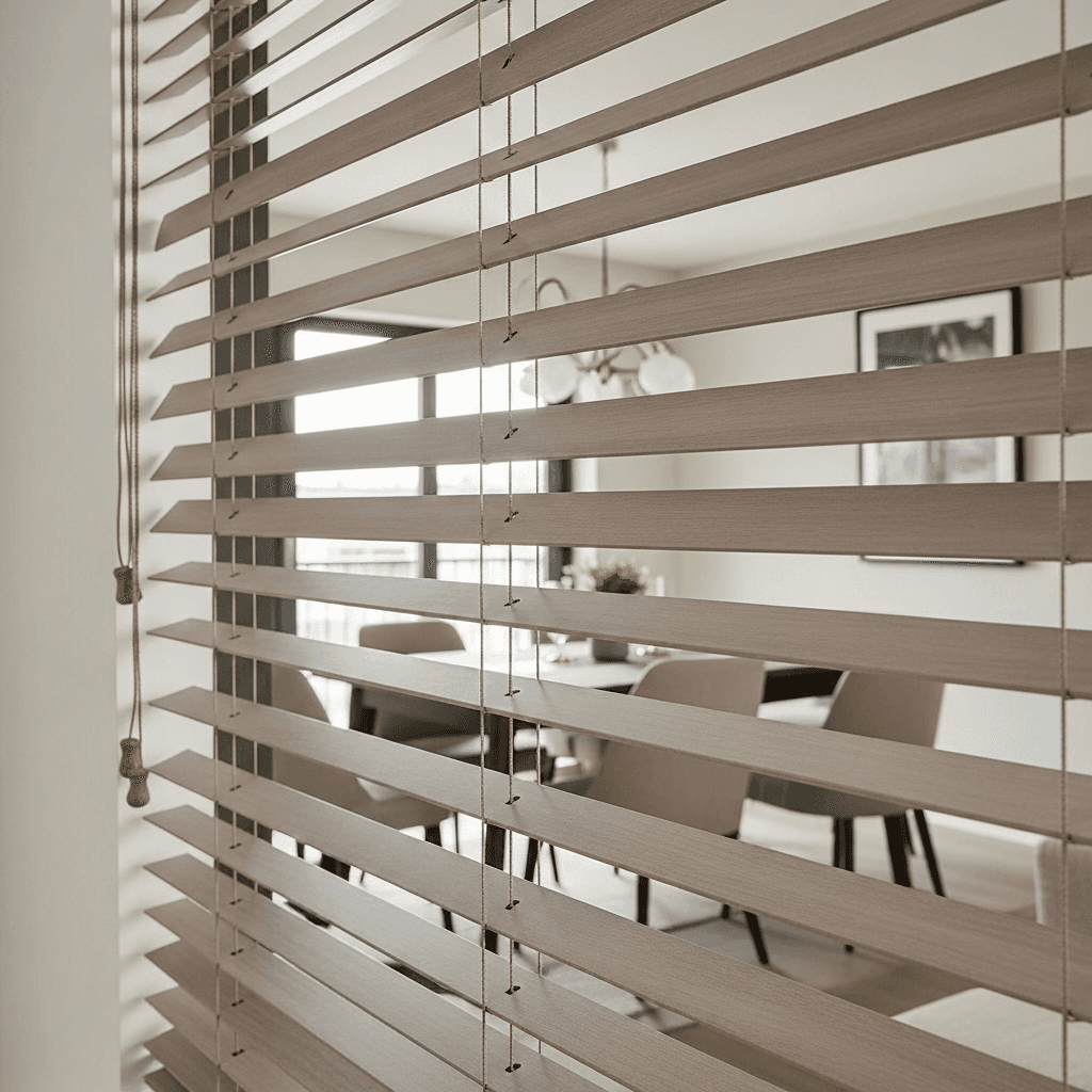 Faux Wood Blinds - Image 1