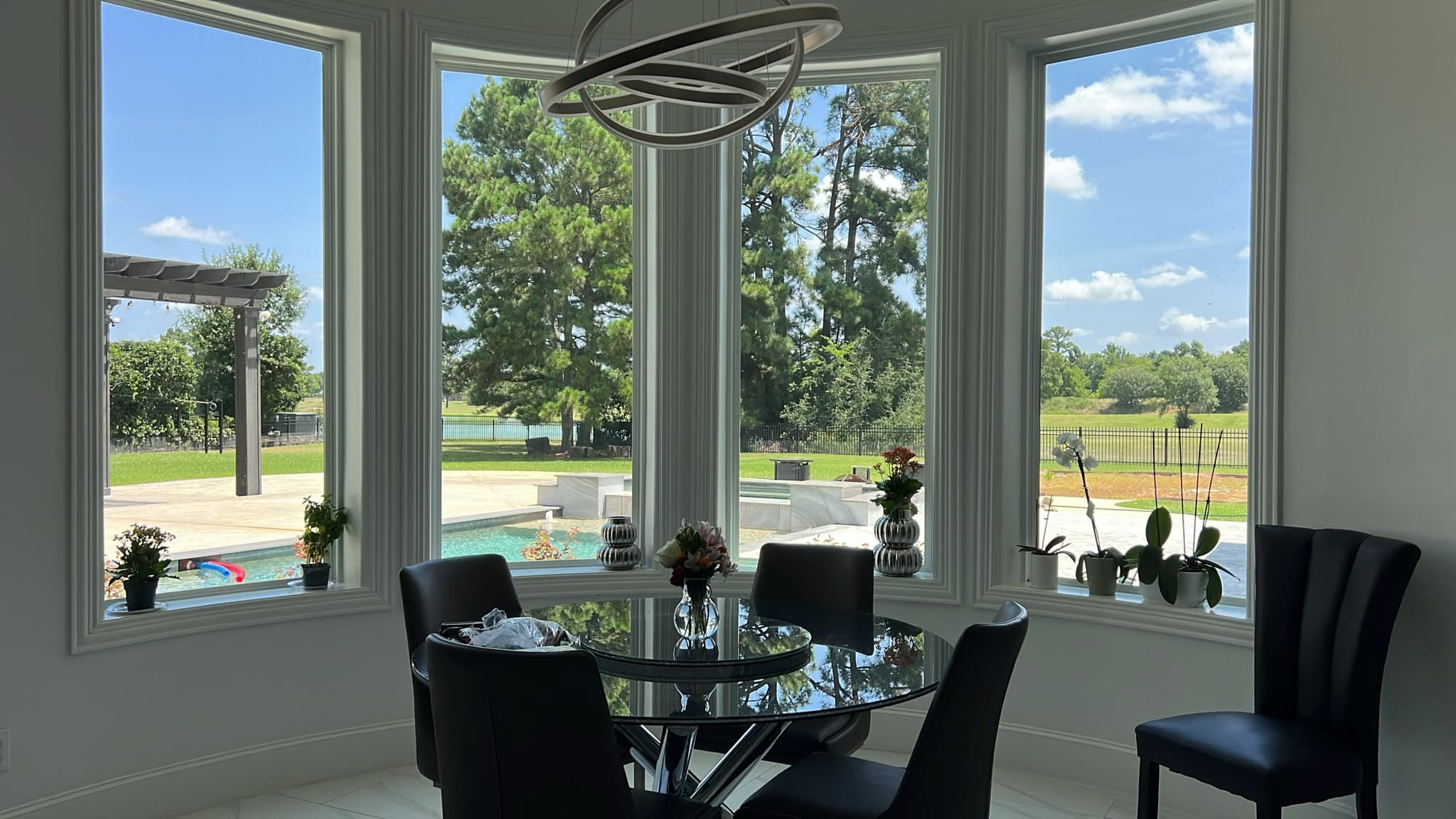 Roman Shades - Before