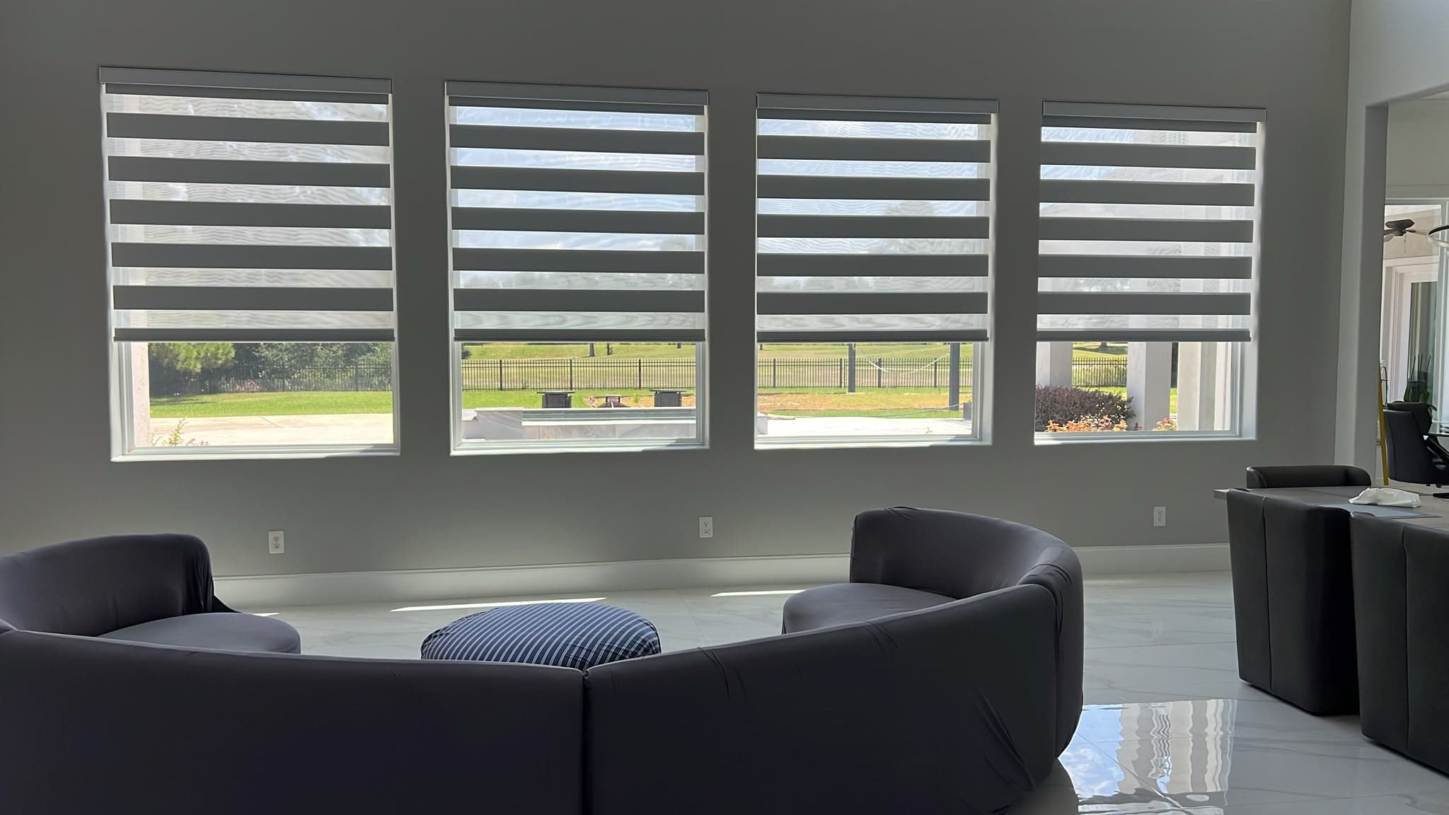 Dual Sheer Shades - After