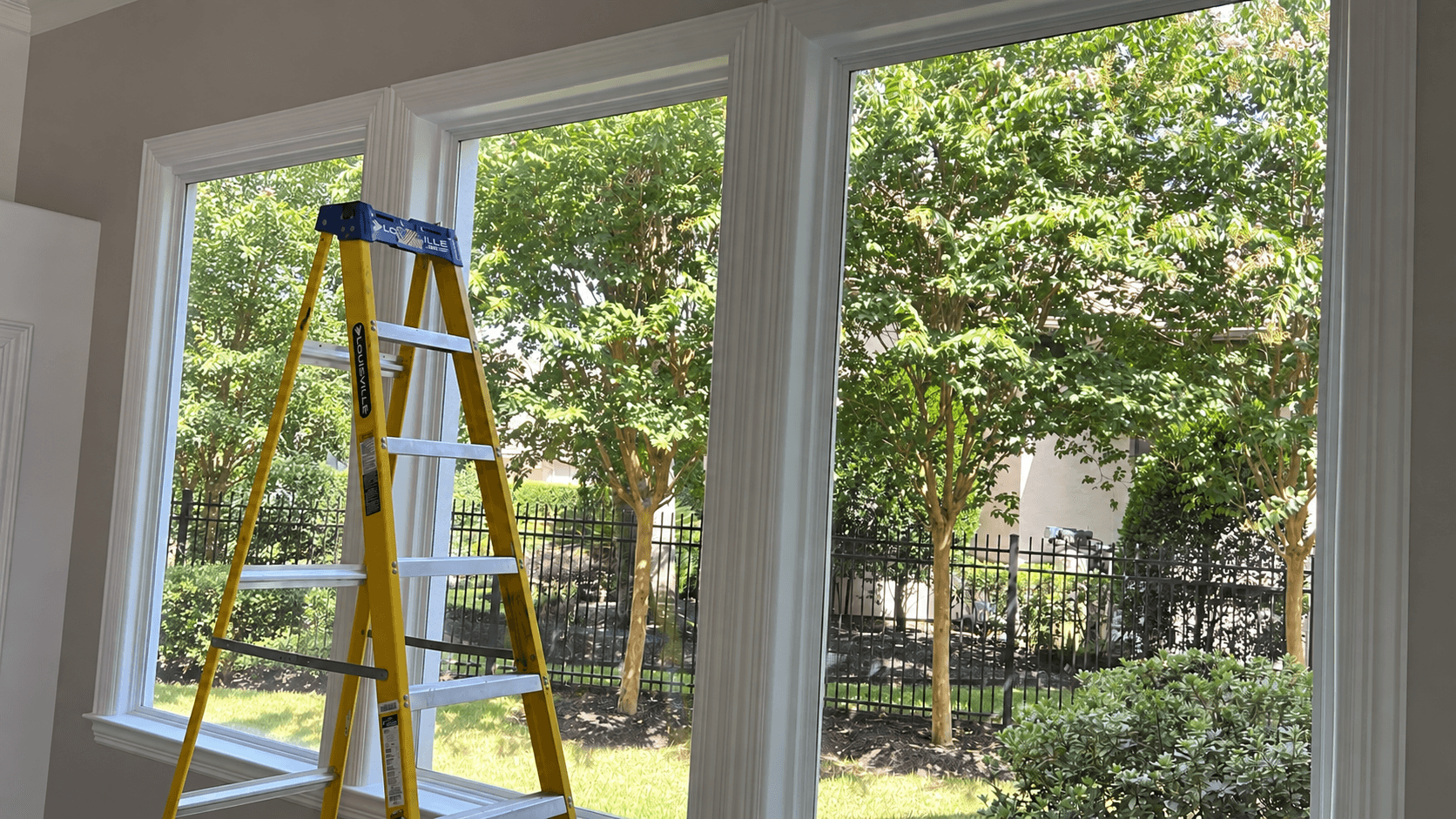 Roller Shades - Before