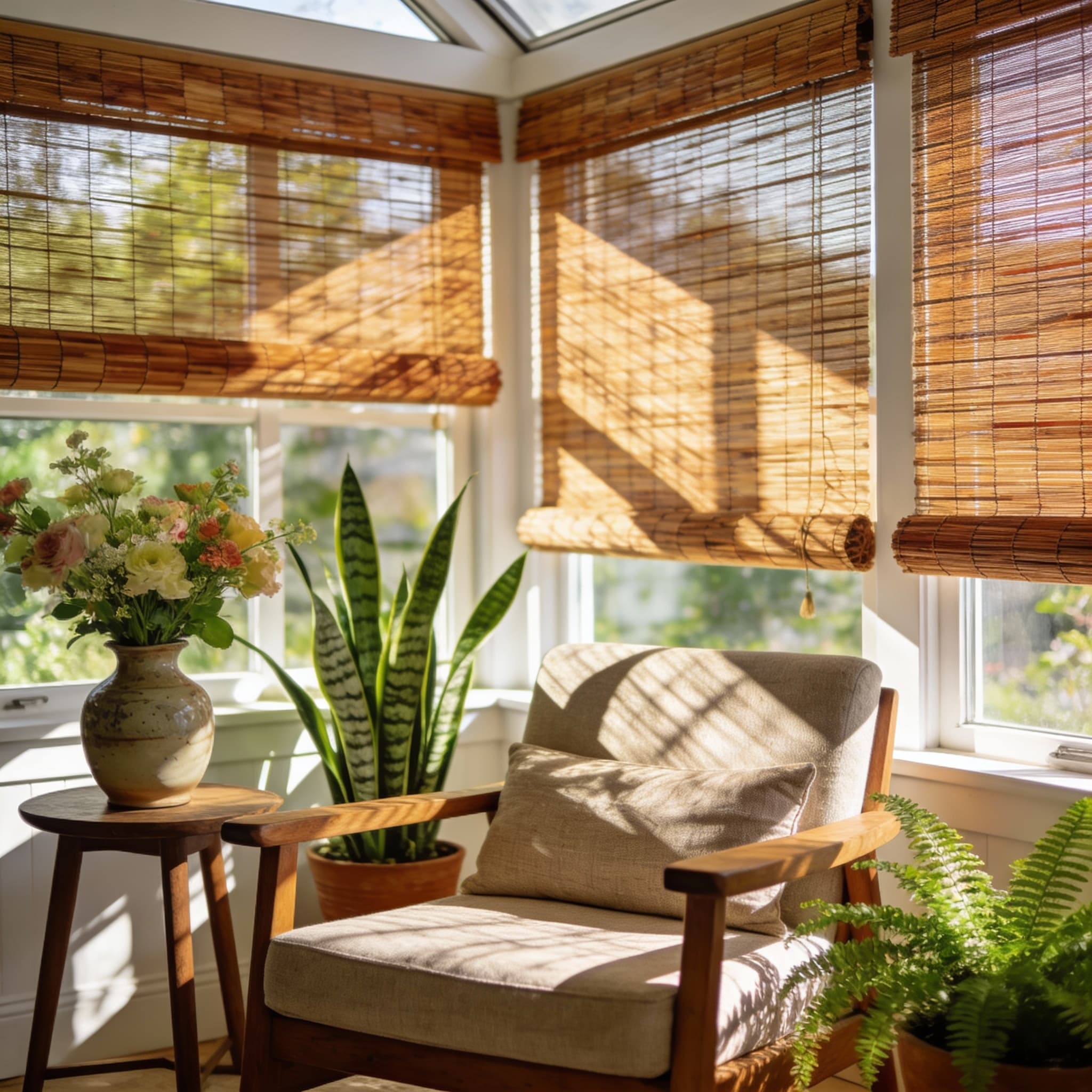 Woven Wood Shades - Image 2